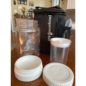 Pampered Chef 1432 Make & Take Mason Jar Lunch Snack Set